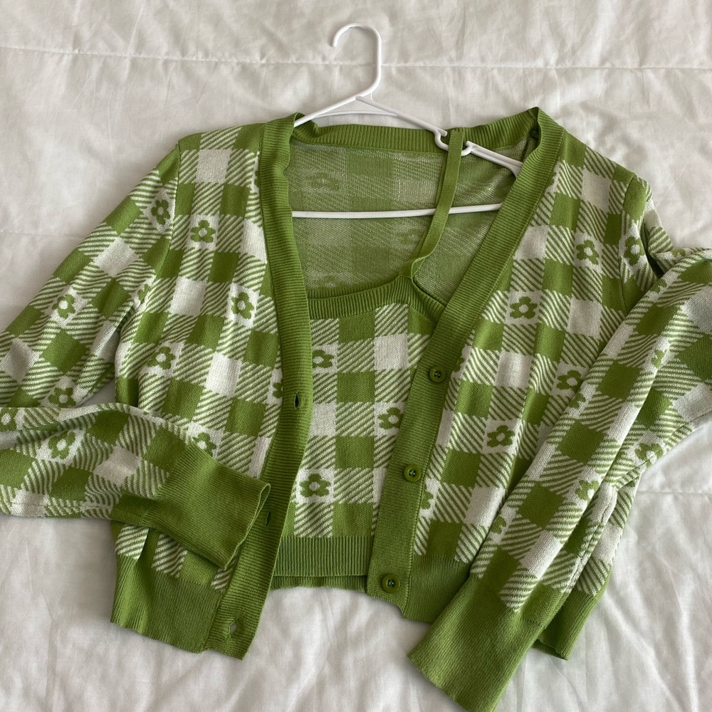 Shein Matching Sweater and Tank